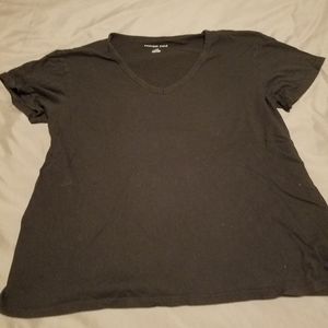 American eagle large womens v neck loose fit tee